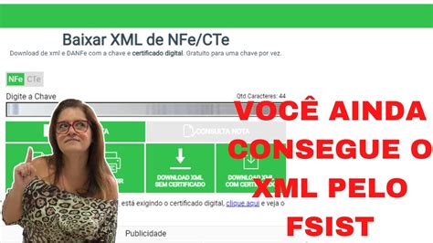 fsist|BAIXANDO O ARQUIVO XML DA DANFE .